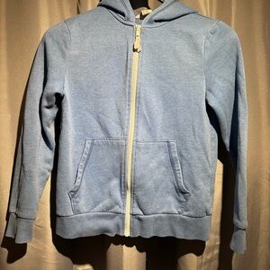 H&M Light Blue Kids Zip-Up Hoodie